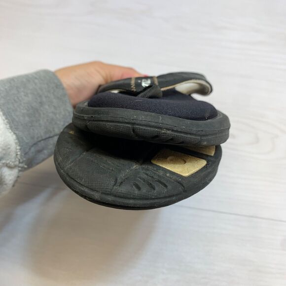 Nike Comfort Footbed Flip Flops Black White Thong Sandals 354925-011 Size 9 - Picture 5 of 8